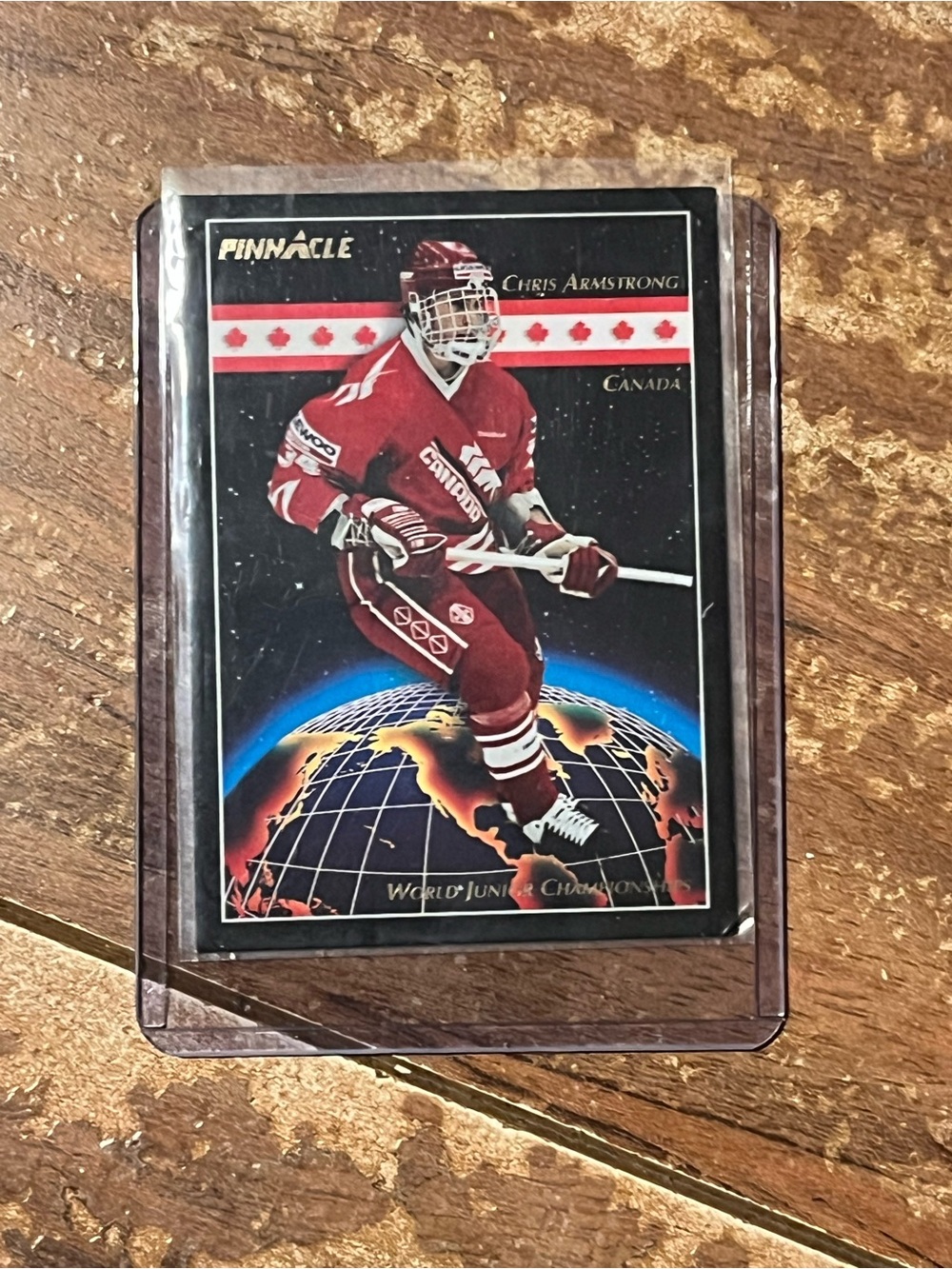 Chris Armstrong Hockey Card - Red Canada Collector's Card